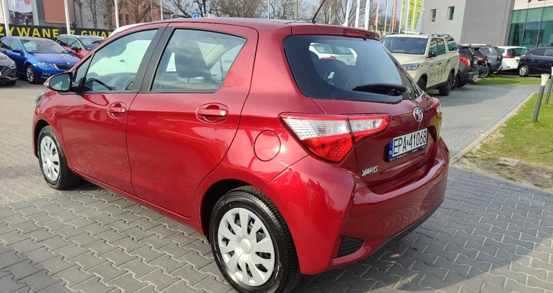 Toyota Yaris cena 59900 przebieg: 9325, rok produkcji 2019 z Barczewo małe 562